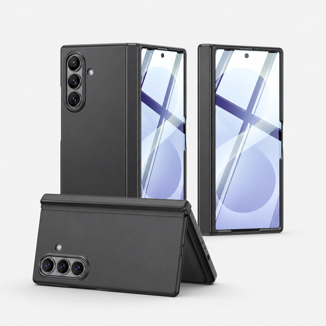 Slim Magnetic Foldable Screen Phone Case