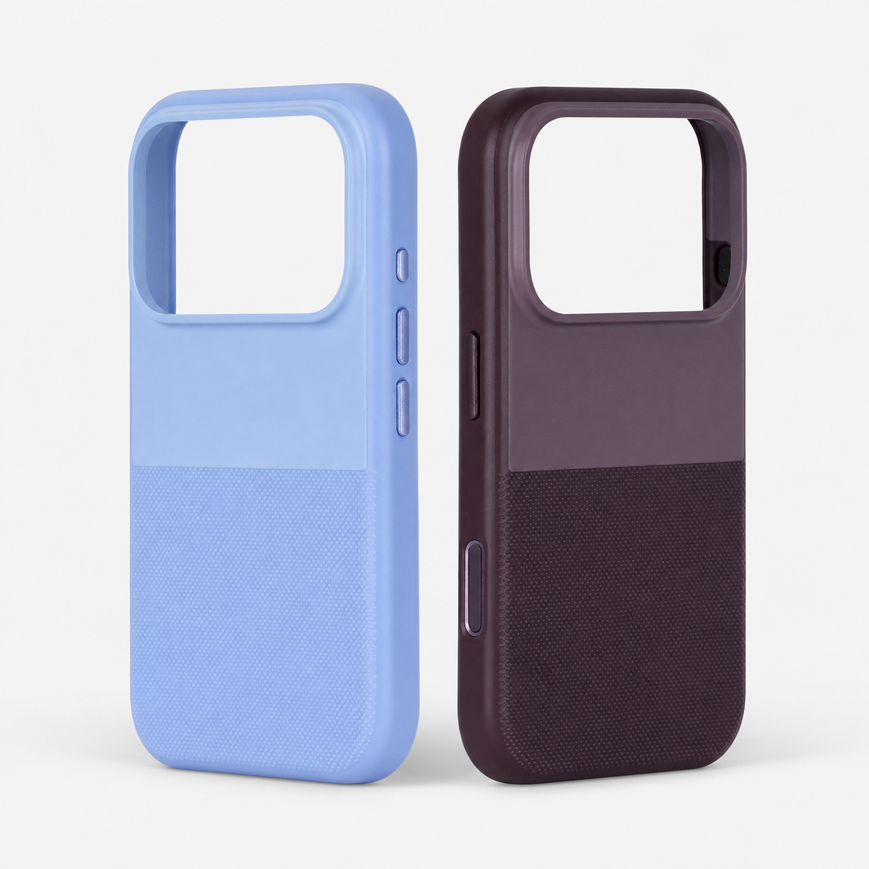 Two-Tone Diamond-Texture Protective Case