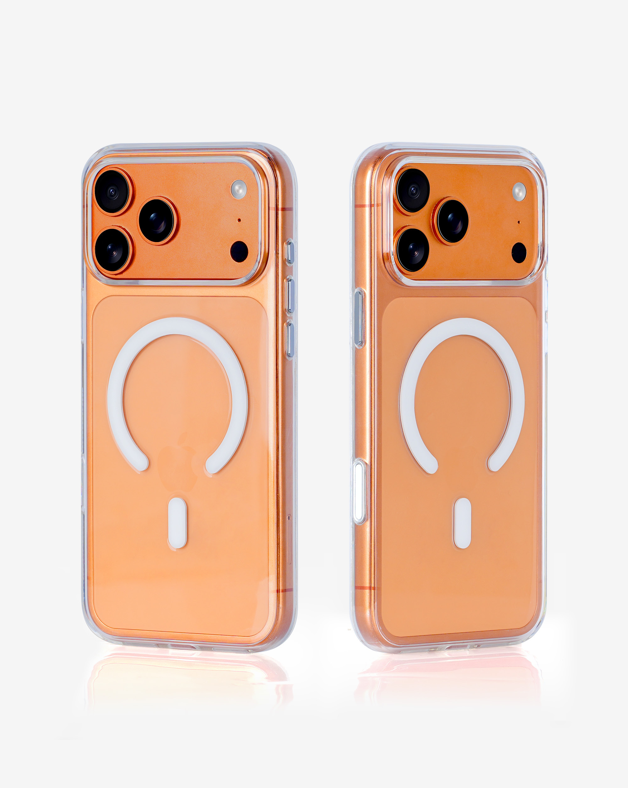 Colorful Clear Magnetic Phone Case